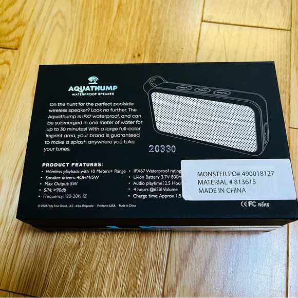🎶 Monster Energy Aquathump waterproof speaker 🎶 - Picture 4 of 12